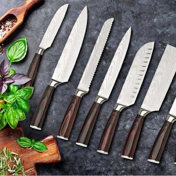 Premium Japanese Knife Set Chefs Knives - Picture 1 of 16